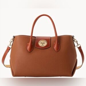 Dooney & Bourke Pebble Turnlock Handle Tote 30